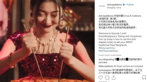 dolce and gabbana scandal